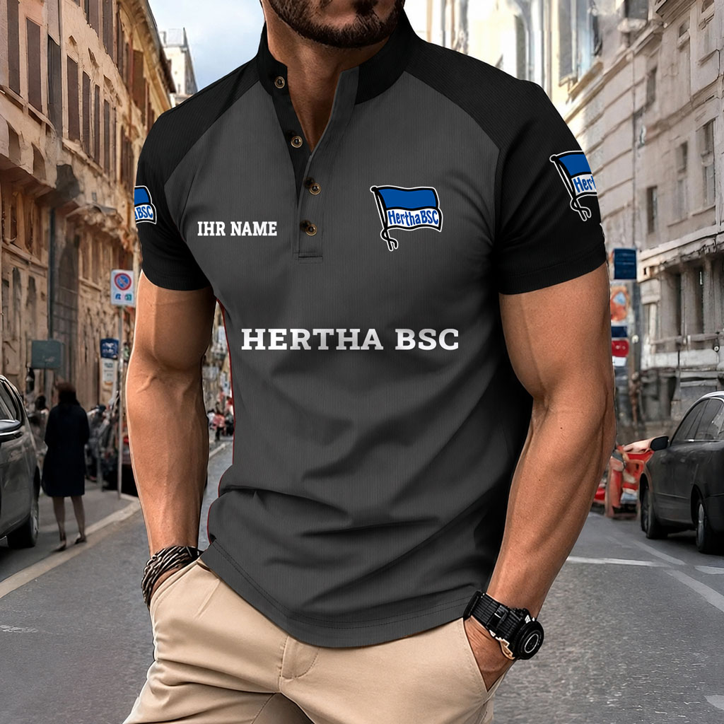 Hertha BSC – Polo Hemd Limitierte Auflage mit Ihrem Namen Hertha BSC – Polo Hemd Limitierte Auflage mit Ihrem Namen