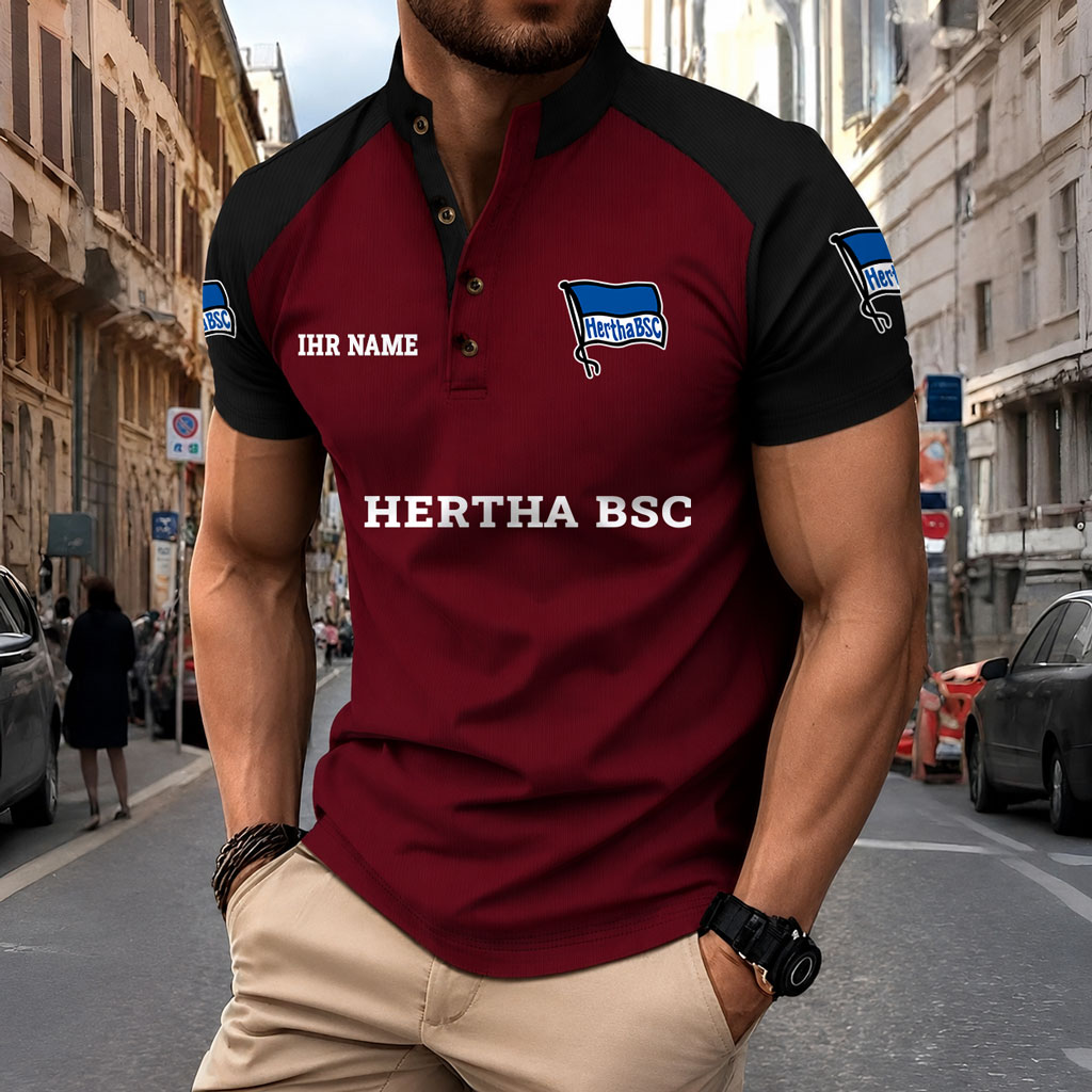 Hertha BSC – Polo Hemd Limitierte Auflage mit Ihrem Namen Hertha BSC – Polo Hemd Limitierte Auflage mit Ihrem Namen