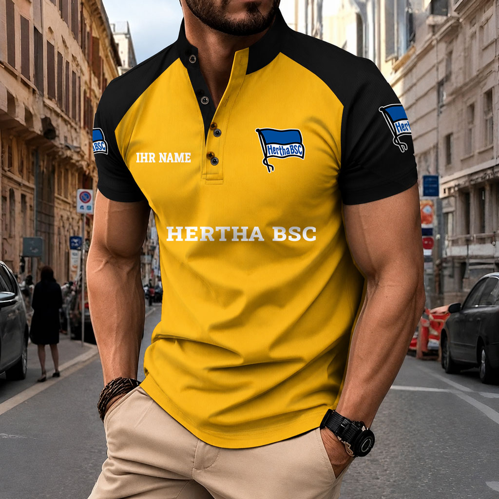 Hertha BSC – Polo Hemd Limitierte Auflage mit Ihrem Namen Hertha BSC – Polo Hemd Limitierte Auflage mit Ihrem Namen