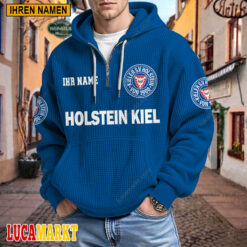 Holstein Kiel - Waffel-Hoodie Neue Edition mit Ihrem Namen