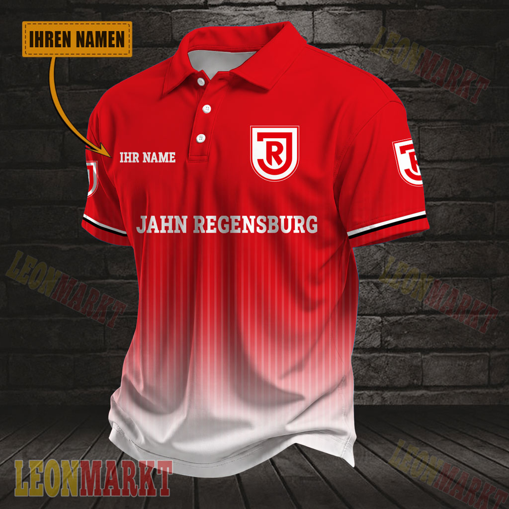 Jahn Regensburg – Polo Hemd Limitierte Auflage mit Ihrem Namen Jahn Regensburg – Polo Hemd Limitierte Auflage mit Ihrem Namen