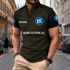 Karlsruher SC – Sport-Poloshirt Neue Version mit Ihrem Namen