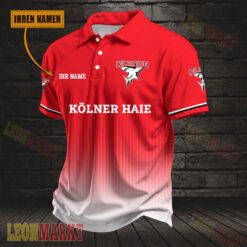 Kölner Haie - Polo Hemd Limitierte Auflage mit Ihrem Namen