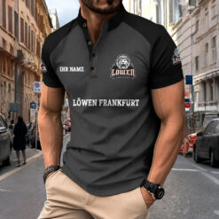 Löwen Frankfurt - Sport-Poloshirt Neue Version mit Ihrem Namen
