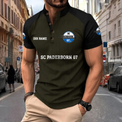 SC Paderborn 07 – Sport-Poloshirt Neue Version mit Ihrem Namen