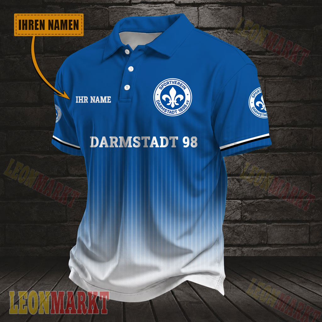 SV Darmstadt 98 – Polo Hemd Limitierte Auflage mit Ihrem Namen SV Darmstadt 98 – Polo Hemd Limitierte Auflage mit Ihrem Namen