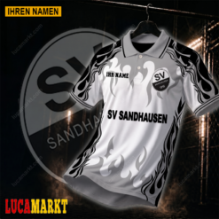 SV Sandhausen - Polo Hemd Neuer Stil mit Ihrem Namen