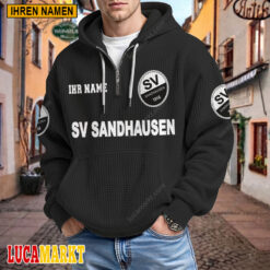 SV Sandhausen - Waffel-Hoodie Neue Edition mit Ihrem Namen