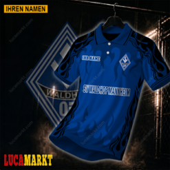 SV Waldhof Mannheim 07 - Polo Hemd Neuer Stil mit Ihrem Namen