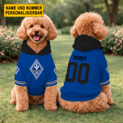 SV Waldhof Mannheim 07 - Hundehoodie Sonderausgabe mit Individueller Name Nummer