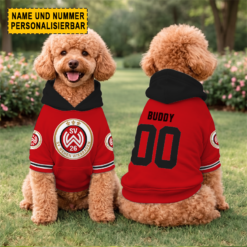 SV Wehen Wiesbaden - Hundehoodie Sonderausgabe mit Individueller Name Nummer