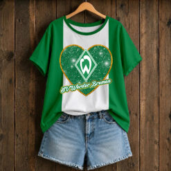 SV Werder Bremen – T-Shirt Herz-Design