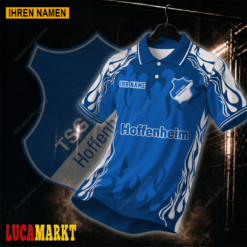 TSG 1899 Hoffenheim - Polo Hemd Neuer Stil mit Ihrem Namen