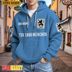 TSV 1860 München - Waffel-Hoodie Neue Edition mit Ihrem Namen