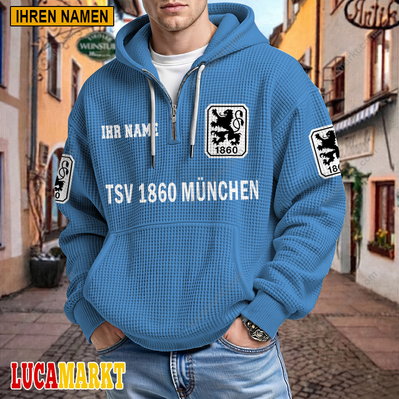 TSV 1860 München – Waffel-Hoodie Neue Edition mit Ihrem Namen