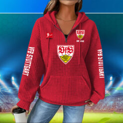 VfB Stuttgart – Waffel-Hoodie Fan-Edition mit Ihrem Namen