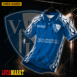 VfL Bochum 1848 - Polo Hemd Neuer Stil mit Ihrem Namen