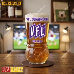 VfL Osnabrück - Fußball Bierglas Limitierte Auflage mit Ihrem Namen