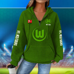 VfL Wolfsburg – Waffel-Hoodie Fan-Edition mit Ihrem Namen