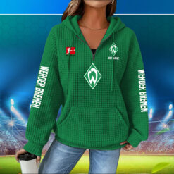 SV Werder Bremen – Waffel-Hoodie Fan-Edition mit Ihrem Namen