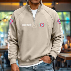 Bayern München – Pullover mit Reißverschluss Neue Version mit Ihrem Namen