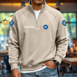 Karlsruher SC – Pullover mit Reißverschluss Neue Version mit Ihrem Namen