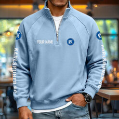 Karlsruher SC - Pullover mit Reißverschluss Neue Version mit Ihrem Namen