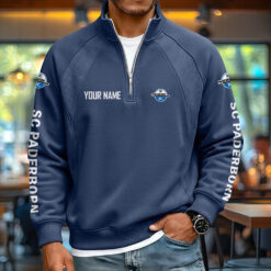 SC Paderborn 07 - Pullover mit Reißverschluss Neue Version mit Ihrem Namen