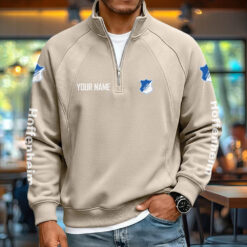 TSG 1899 Hoffenheim – Pullover mit Reißverschluss Neue Version mit Ihrem Namen