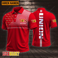 1. FC Union Berlin - Polo Hemd Sportausgabe Stil mit Ihrem Namen