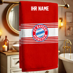 Bayern München – Bath Towel Premium mit Ihrem Namen