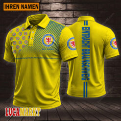 Eintracht Braunschweig - Polo Hemd Sportausgabe Stil mit Ihrem Namen