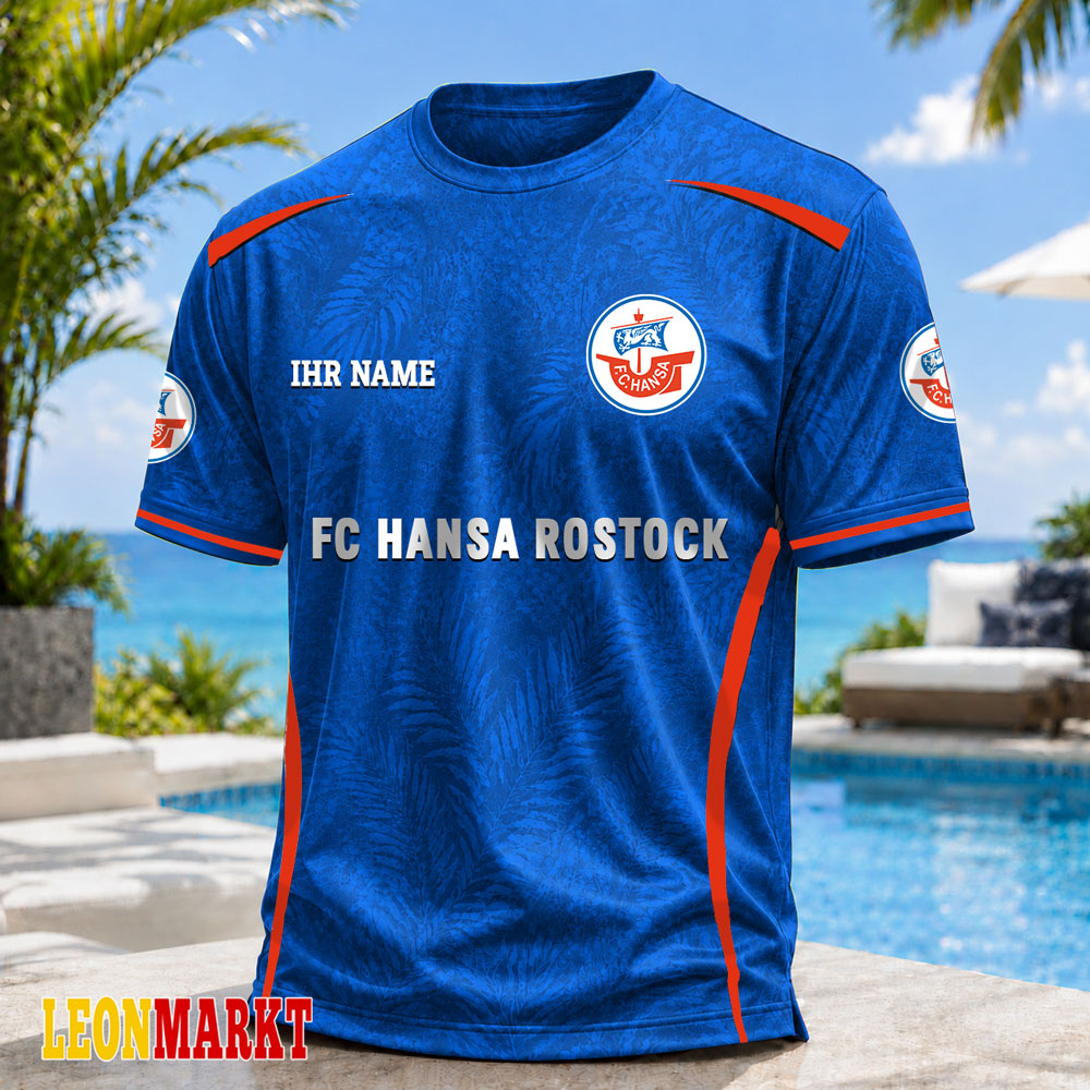 FC Hansa Rostock – Outfit für den Alltag Limitierte Auflage mit Ihrem Namen FC Hansa Rostock – Outfit für den Alltag Limitierte Auflage mit Ihrem Namen
