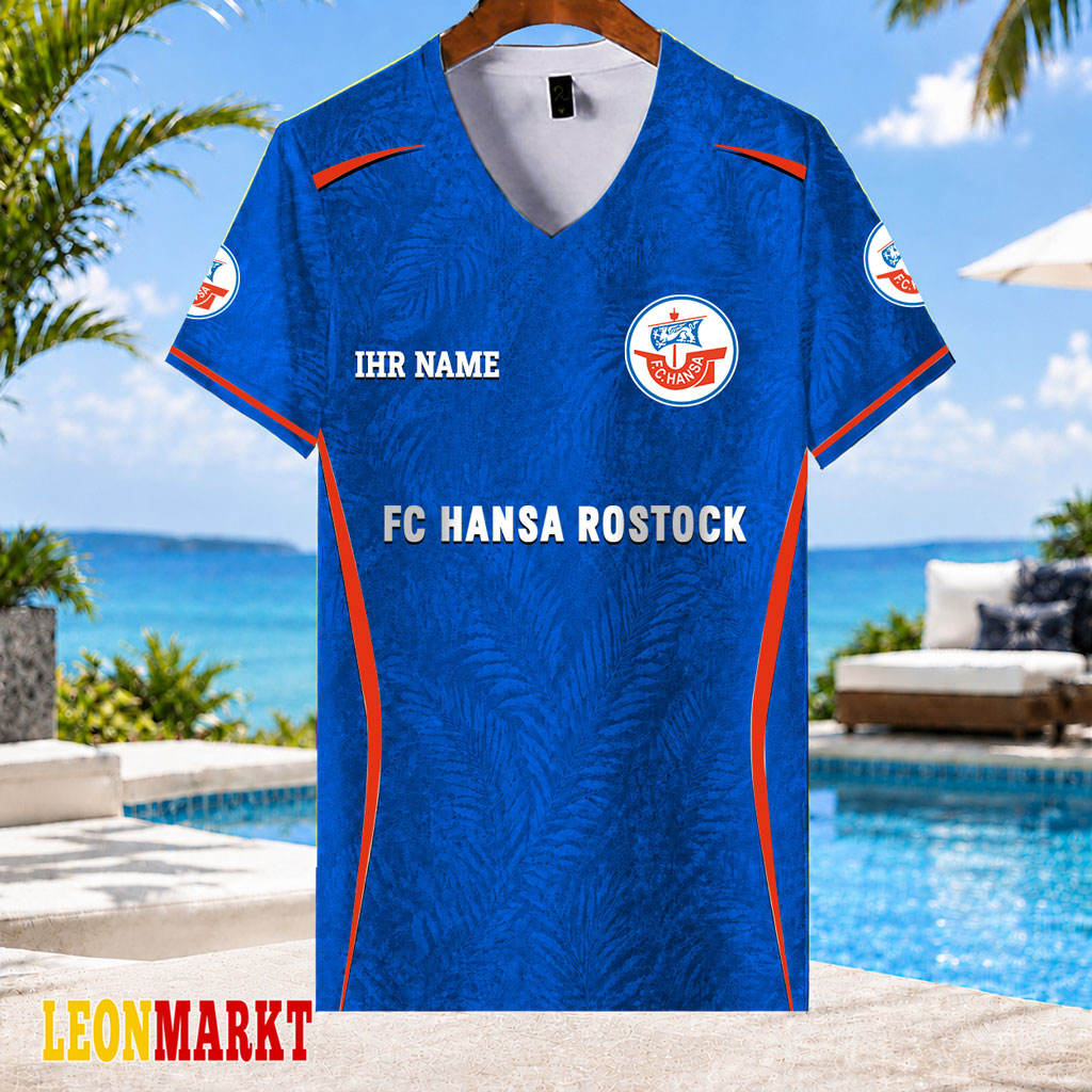 FC Hansa Rostock – Outfit für den Alltag Limitierte Auflage mit Ihrem Namen FC Hansa Rostock – Outfit für den Alltag Limitierte Auflage mit Ihrem Namen