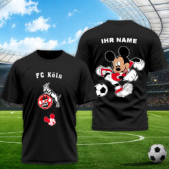FC Köln – T-Shirt Mickey mit Ihrem Namen