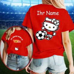 FC Union Berlin – T-Shirt Hello Kitty mit Ihrem Namen
