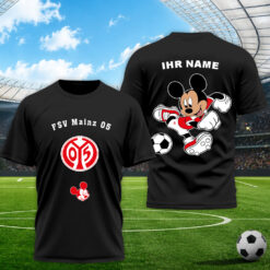 FSV Mainz 05 – T-Shirt Mickey mit Ihrem Namen