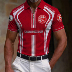 Fortuna Düsseldorf - Reißverschluss Poloshirt Sonderausgabe