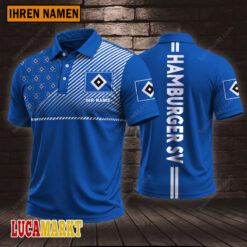 Hamburger SV - Polo Hemd Sportausgabe Stil mit Ihrem Namen