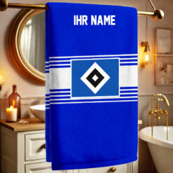 Hamburger SV – Bath Towel Premium mit Ihrem Namen