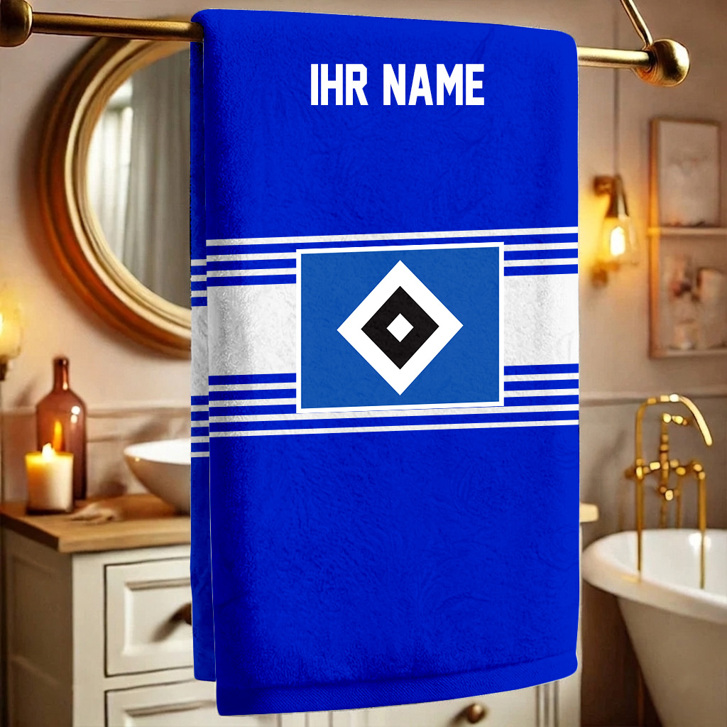 Hamburger SV – Bath Towel Premium mit Ihrem Namen Hamburger SV – Bath Towel Premium mit Ihrem Namen