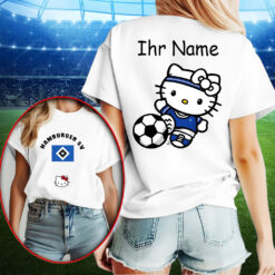 Hamburger SV – T-Shirt Hello Kitty mit Ihrem Namen
