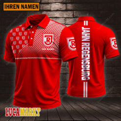 Jahn Regensburg - Polo Hemd Sportausgabe Stil mit Ihrem Namen