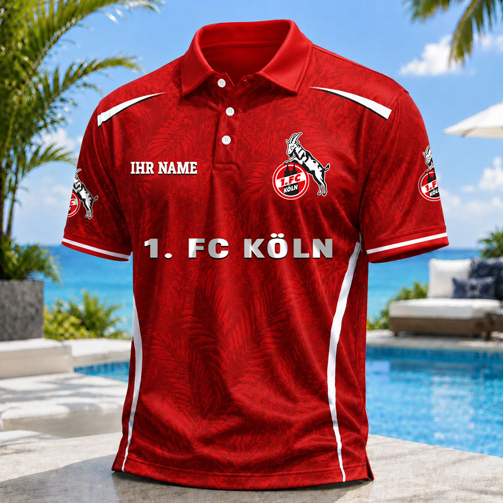 1. FC Köln – Outfit für den Alltag Limitierte Auflage mit Ihrem Namen 1. FC Köln – Outfit für den Alltag Limitierte Auflage mit Ihrem Namen
