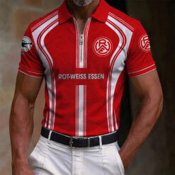 Rot-Weiss Essen - Reißverschluss Poloshirt Sonderausgabe