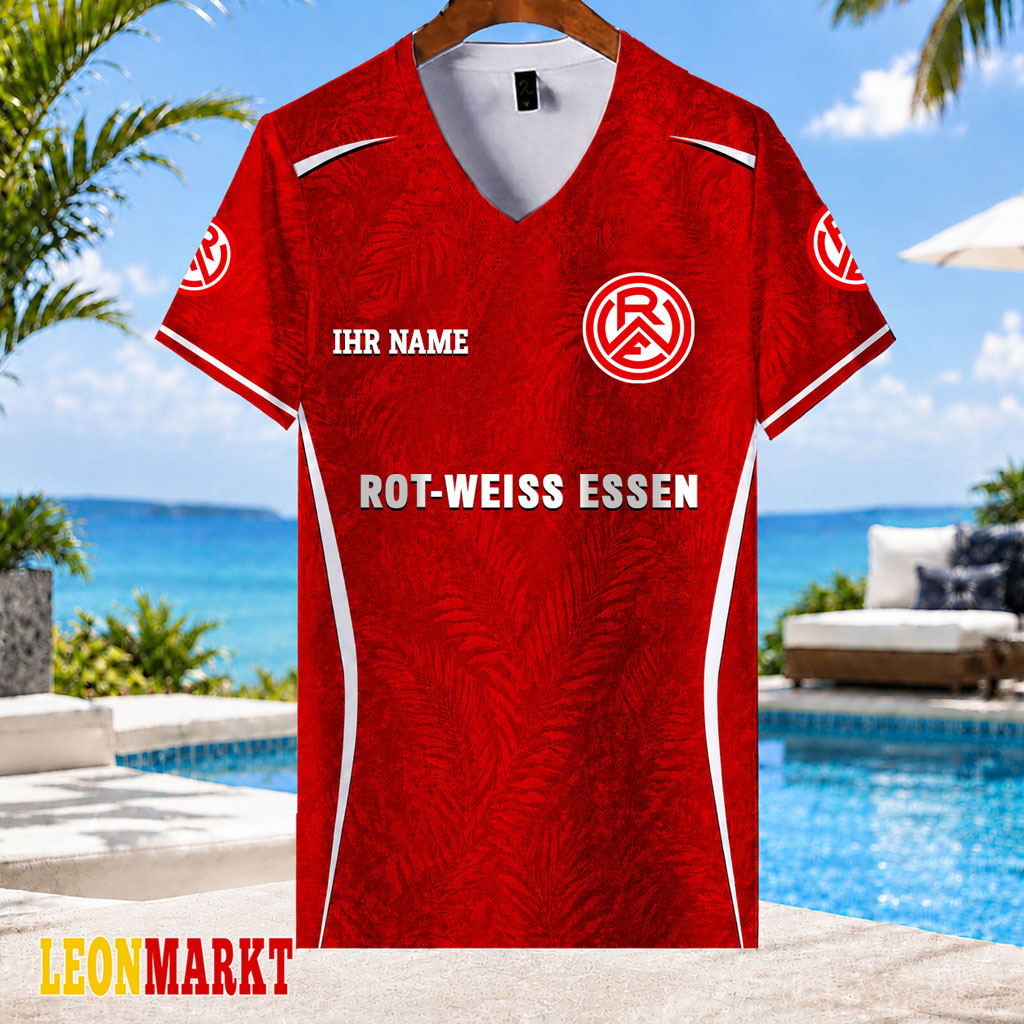 Rot-Weiss Essen – Outfit für den Alltag Limitierte Auflage mit Ihrem Namen Rot-Weiss Essen – Outfit für den Alltag Limitierte Auflage mit Ihrem Namen