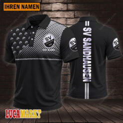 SV Sandhausen - Polo Hemd Sportausgabe Stil mit Ihrem Namen