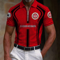 SV Wehen Wiesbaden - Reißverschluss Poloshirt Sonderausgabe