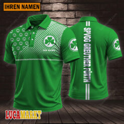 SpVgg Greuther Fürth - Polo Hemd Sportausgabe Stil mit Ihrem Namen