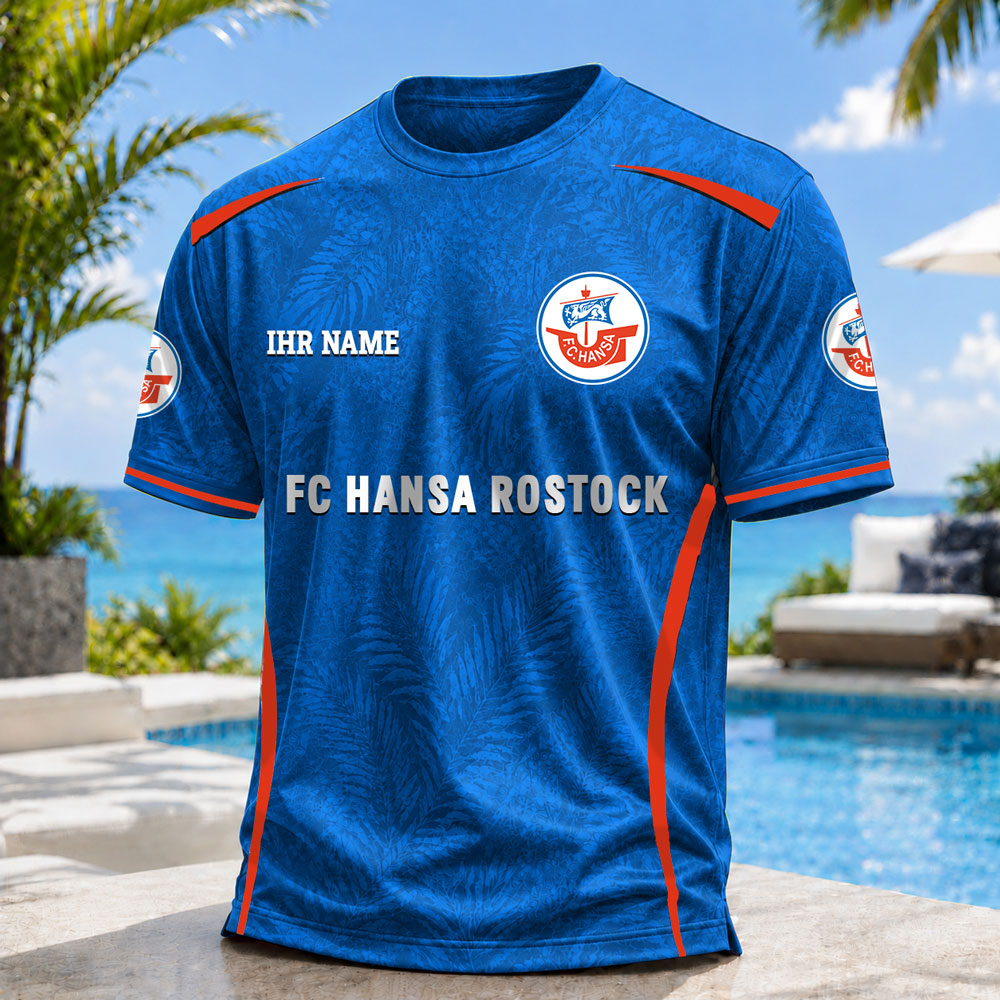 FC Hansa Rostock – Outfit für den Alltag Limitierte Auflage mit Ihrem Namen FC Hansa Rostock – Outfit für den Alltag Limitierte Auflage mit Ihrem Namen